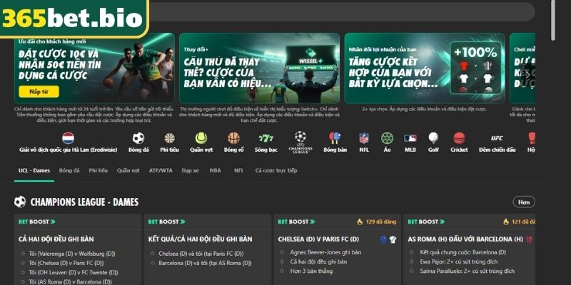 Điều kiện cần thiết để tham gia khuyến mãi 365Bet
