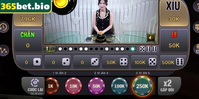 Chiến thuật gấp thếp Tài Xỉu Online 365Bet